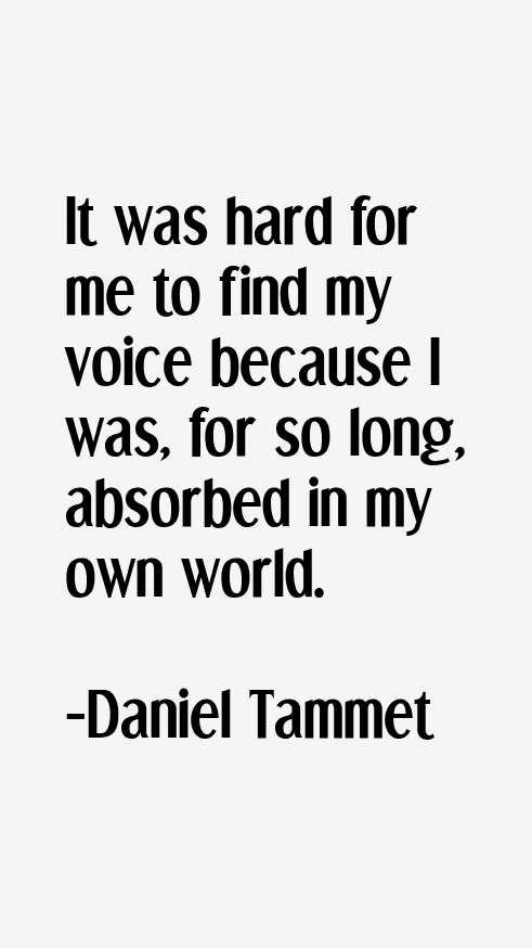 Daniel Tammet Quotes