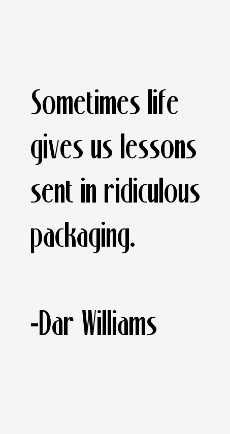 Dar Williams Quotes