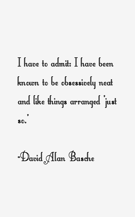David Alan Basche Quotes