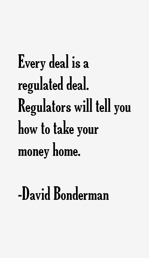 David Bonderman Quotes