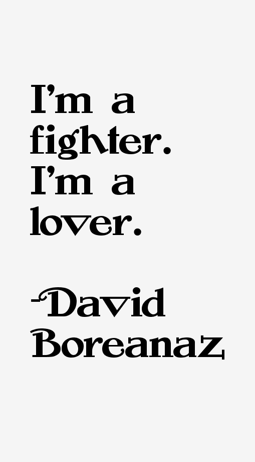David Boreanaz Quotes