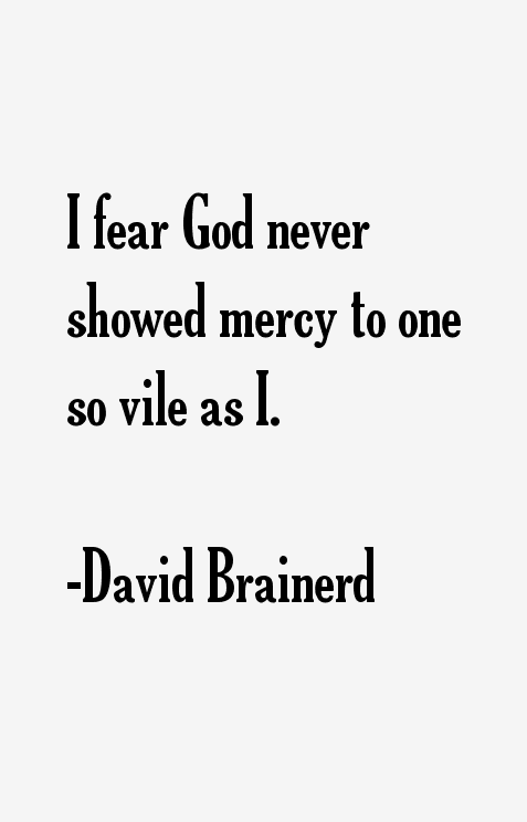 David Brainerd Quotes