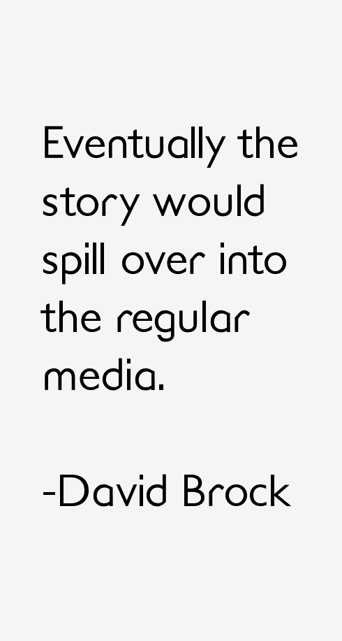 David Brock Quotes