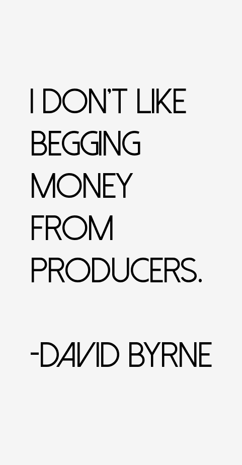 David Byrne Quotes