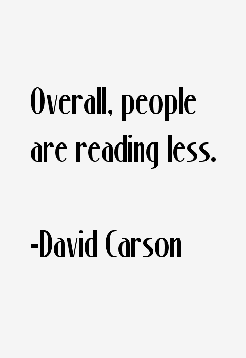 David Carson Quotes