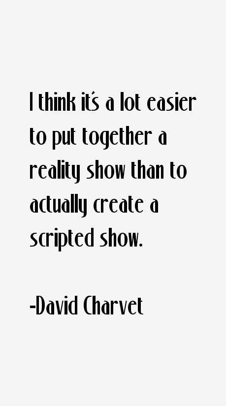 David Charvet Quotes