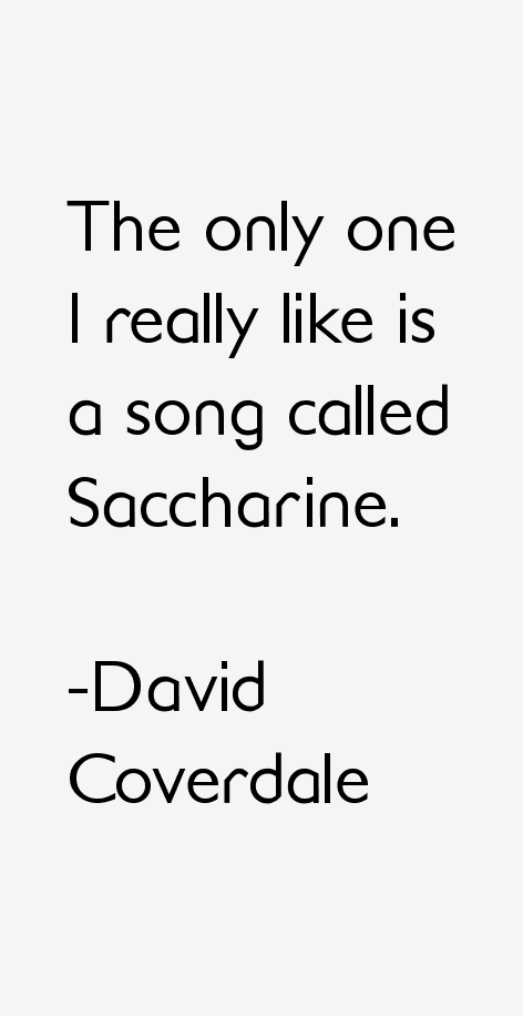 David Coverdale Quotes