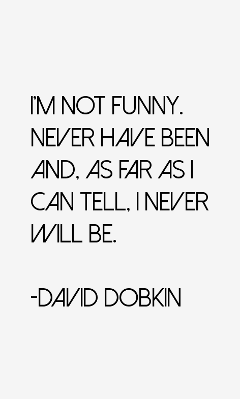 David Dobkin Quotes
