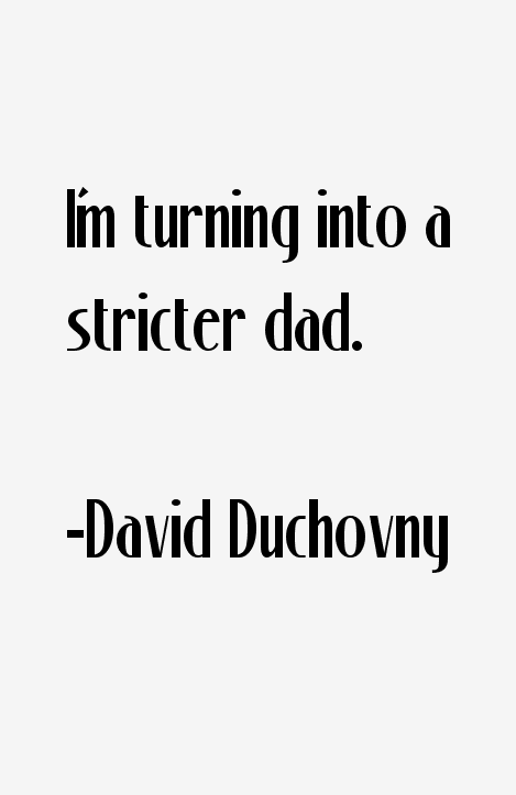 David Duchovny Quotes