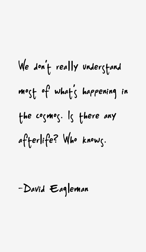 David Eagleman Quotes