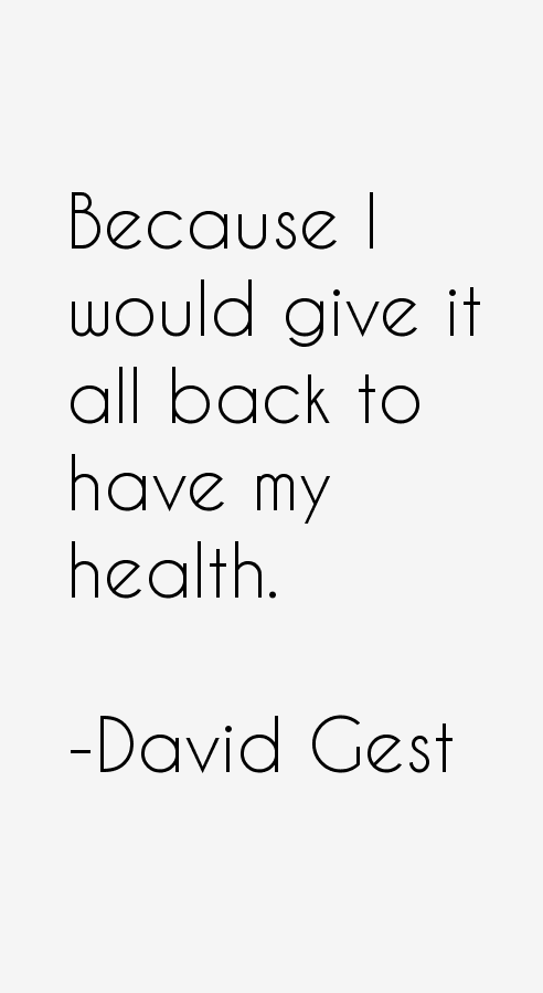 David Gest Quotes