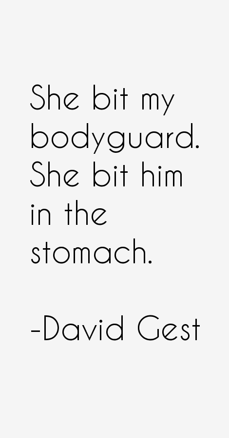 David Gest Quotes