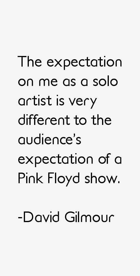 David Gilmour Quotes