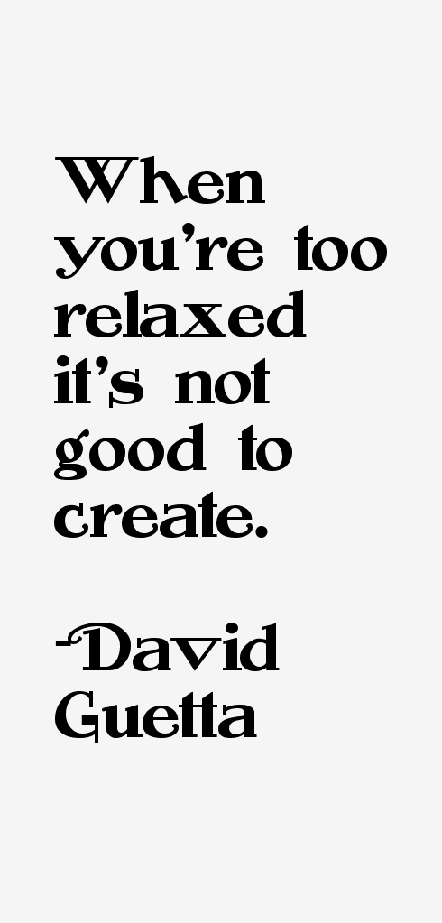 David Guetta Quotes