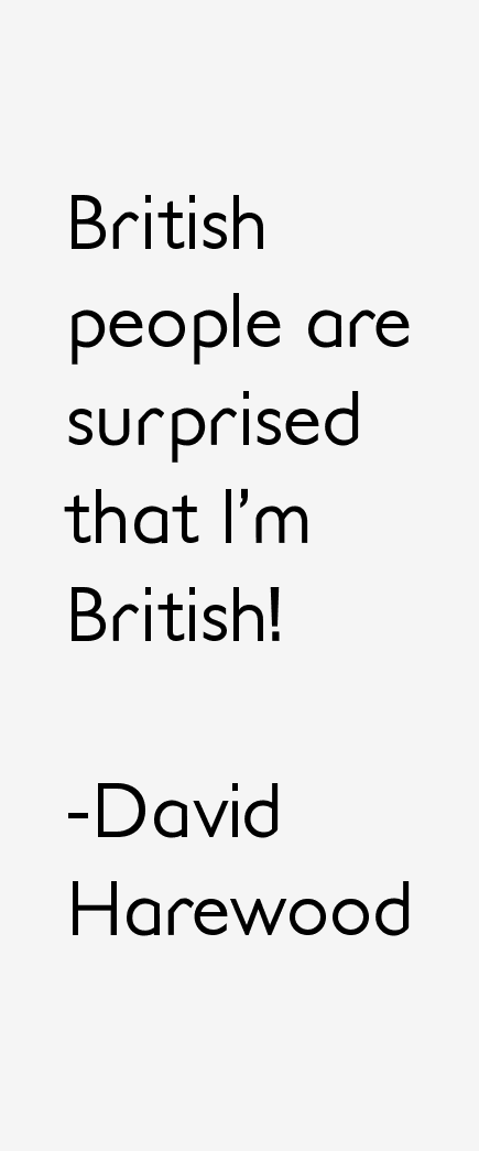 David Harewood Quotes