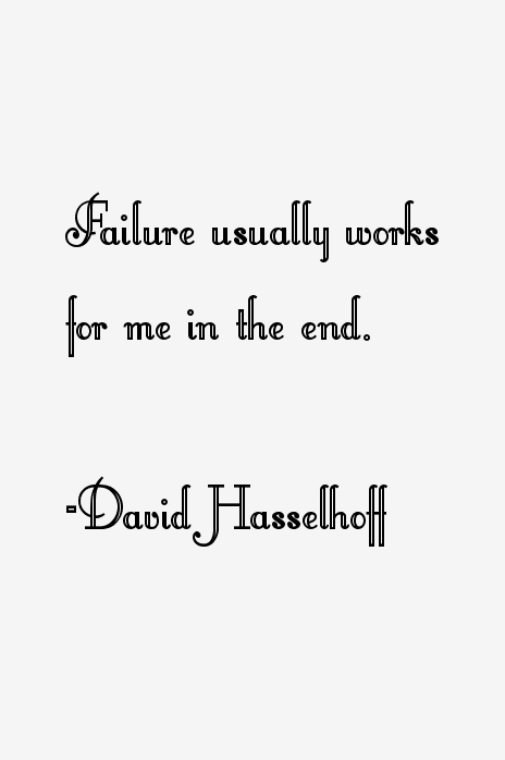 David Hasselhoff Quotes