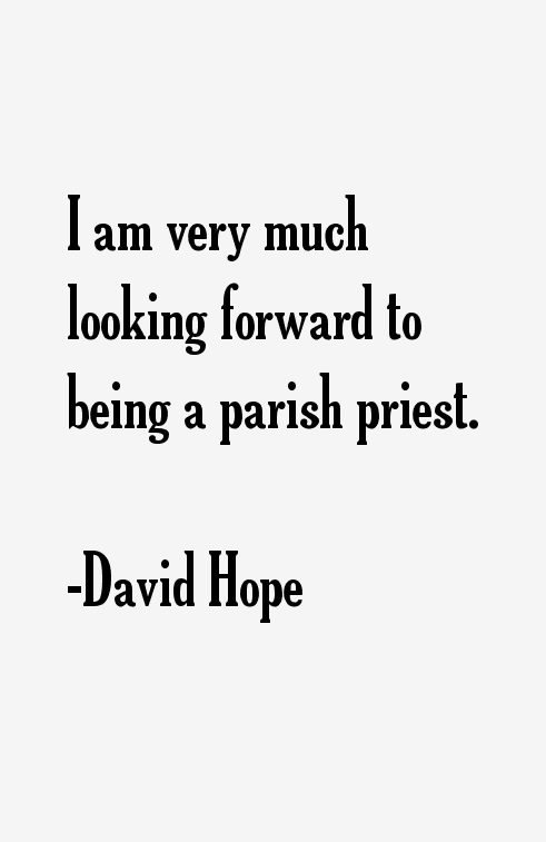 David Hope Quotes
