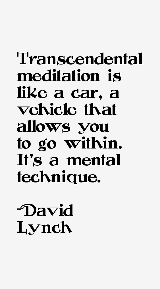David Lynch Quotes