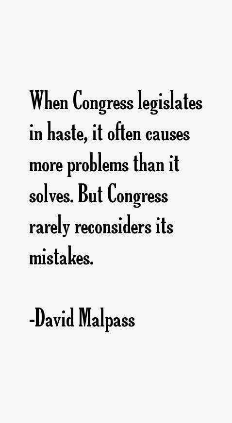 David Malpass Quotes