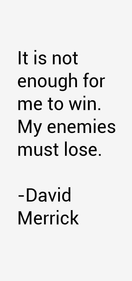 David Merrick Quotes
