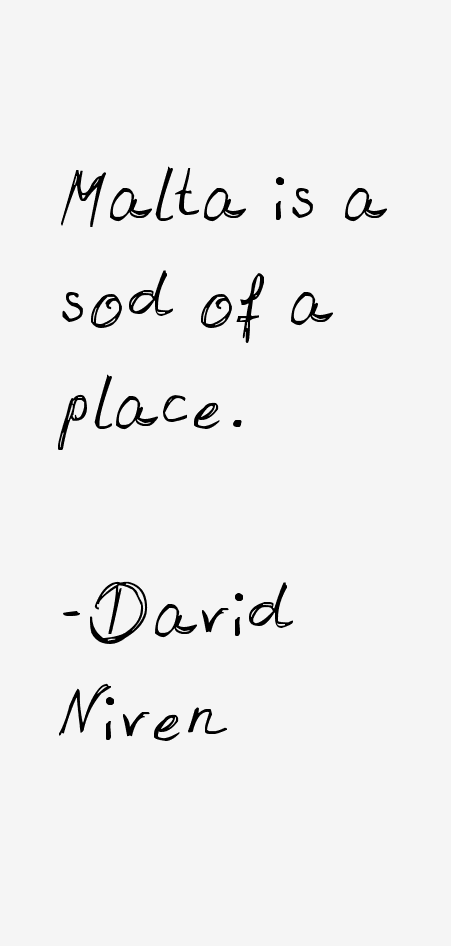 David Niven Quotes