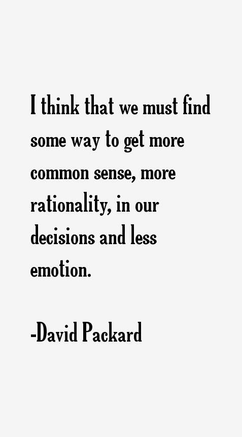 David Packard Quotes