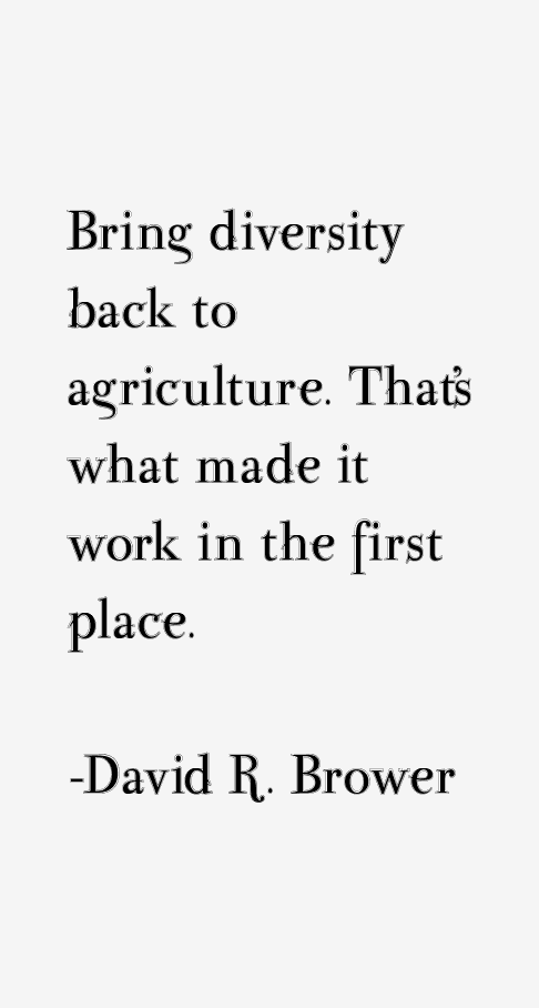 David R. Brower Quotes