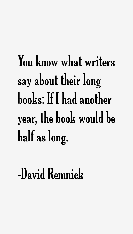 David Remnick Quotes