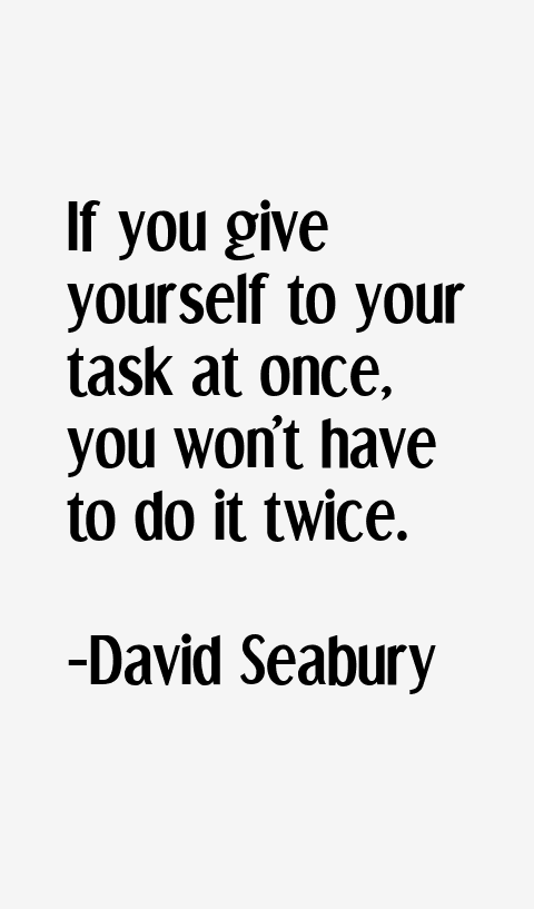 David Seabury Quotes