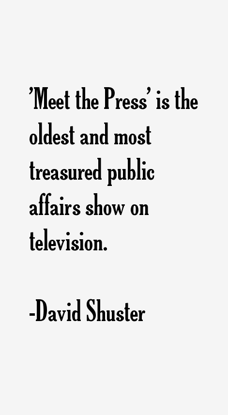 David Shuster Quotes