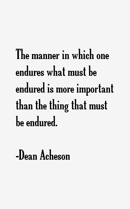 Dean Acheson Quotes