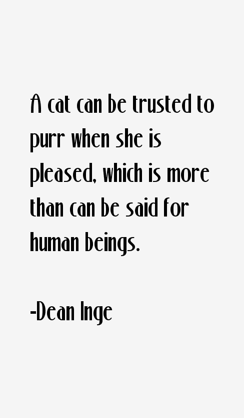 Dean Inge Quotes
