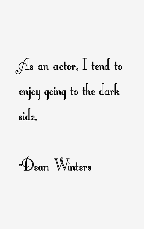 Dean Winters Quotes