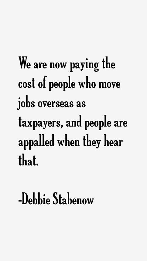 Debbie Stabenow Quotes
