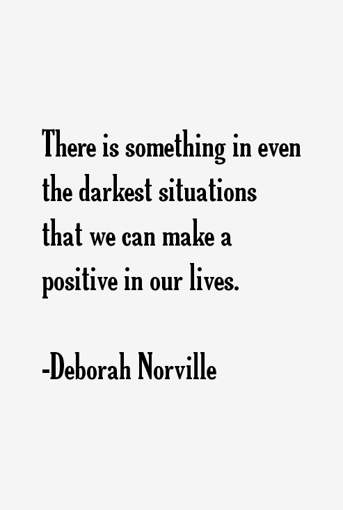 Deborah Norville Quotes