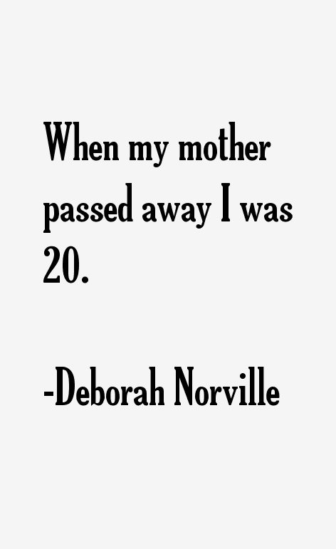 Deborah Norville Quotes