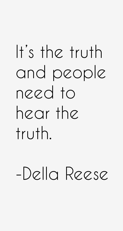 Della Reese Quotes