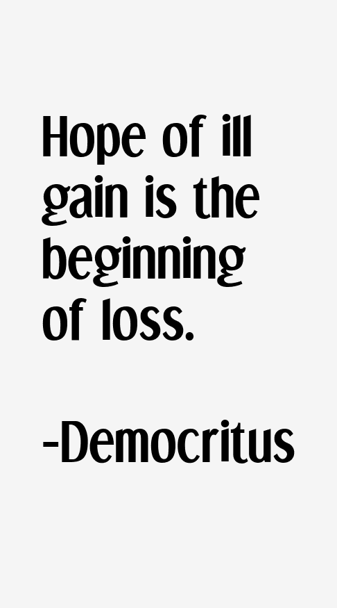 Democritus Quotes