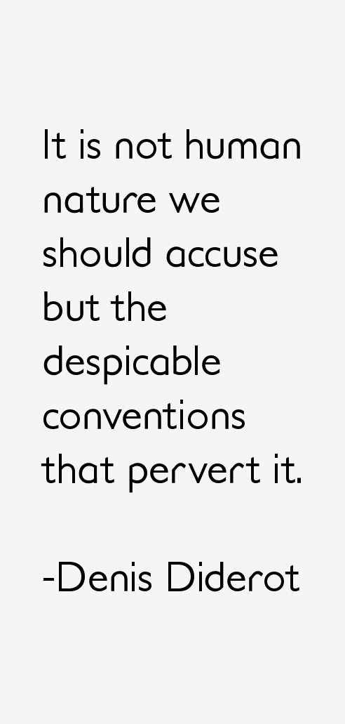 Denis Diderot Quotes