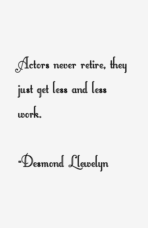 Desmond Llewelyn Quotes