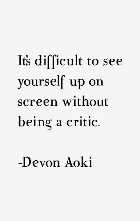 Devon Aoki Quotes