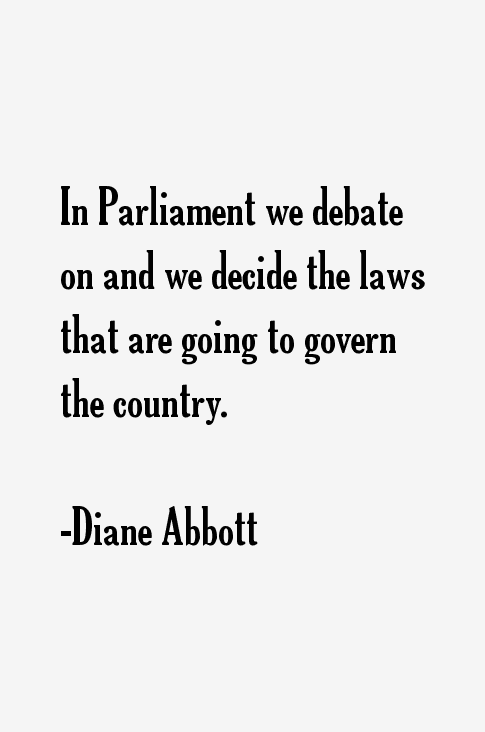 Diane Abbott Quotes