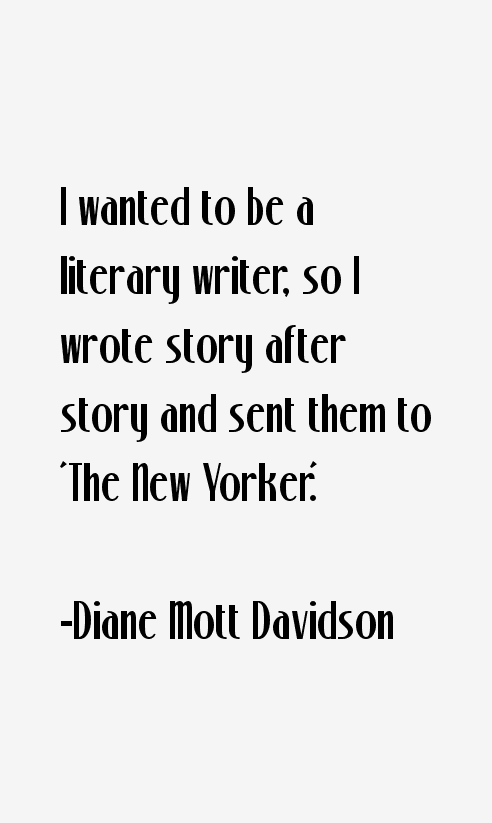 Diane Mott Davidson Quotes