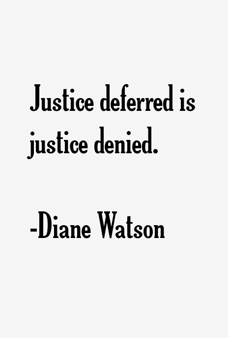 Diane Watson Quotes