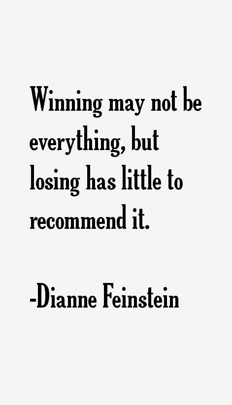 Dianne Feinstein Quotes