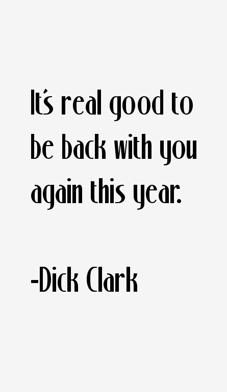 Dick Clark Quotes