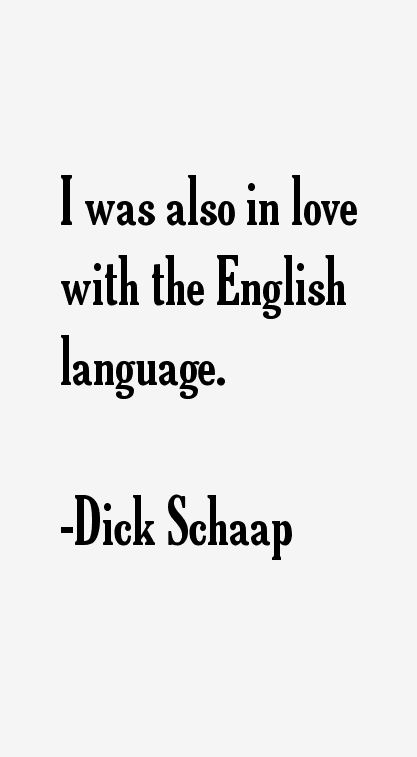 Dick Schaap Quotes