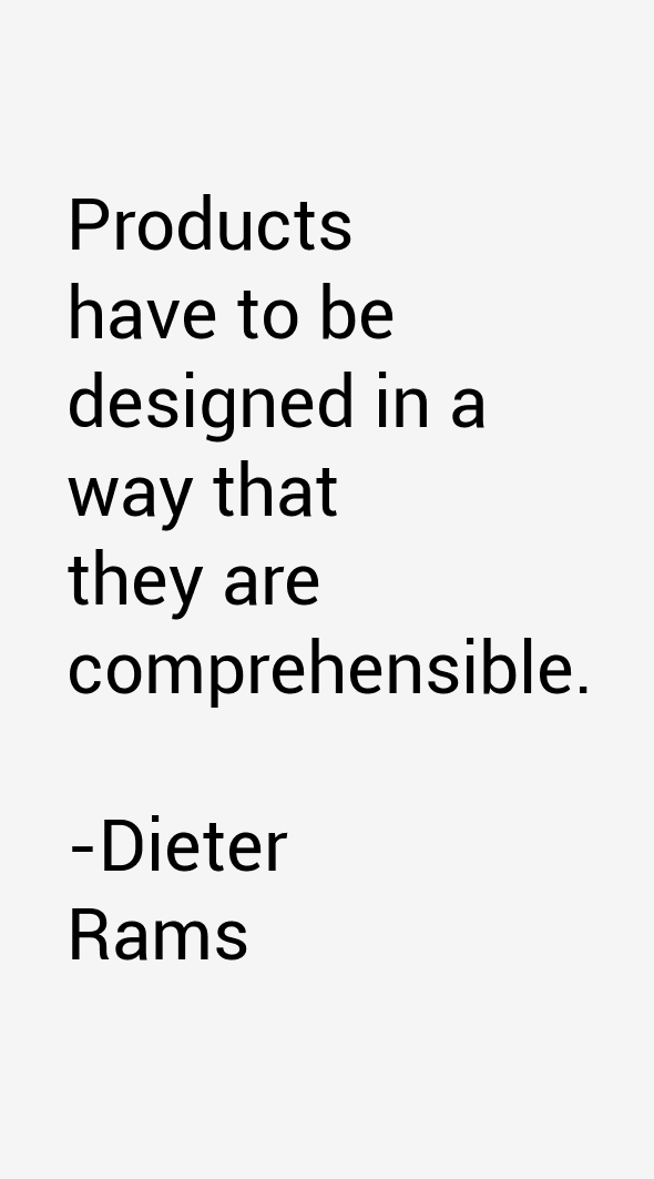 Dieter Rams Quotes