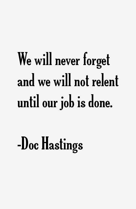 Doc Hastings Quotes