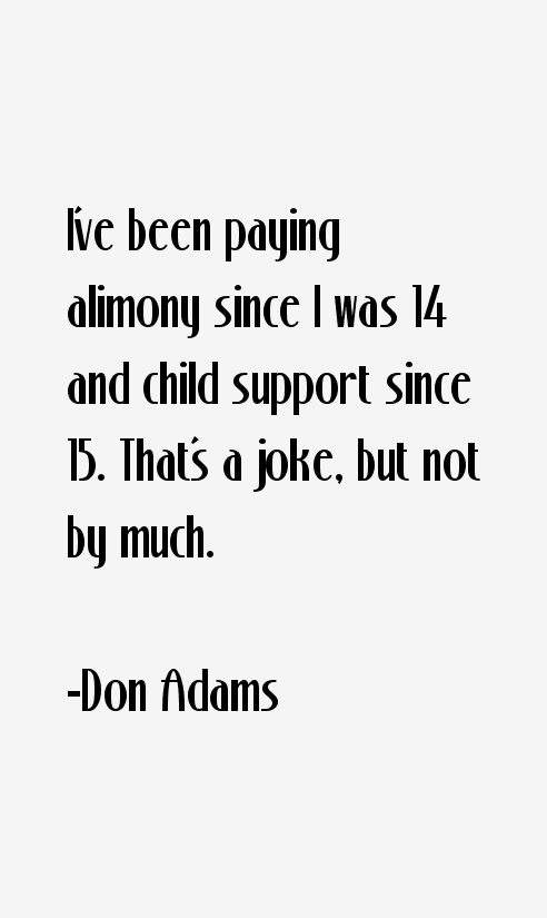 Don Adams Quotes